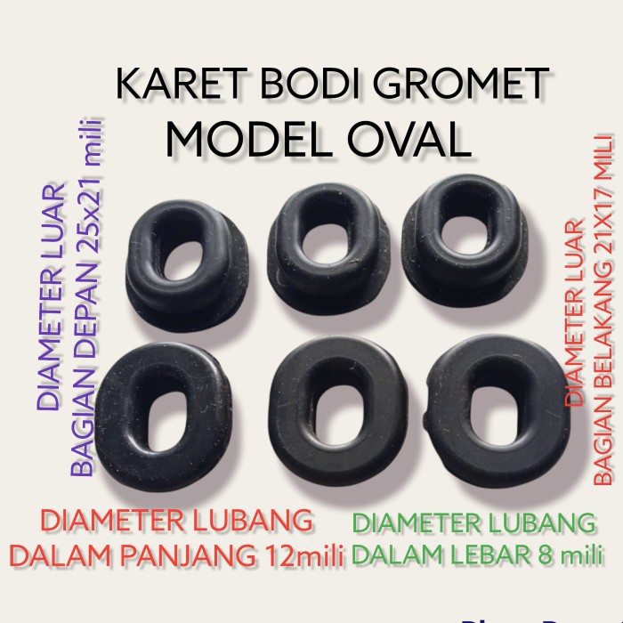 KARET BODI BODY GROMET COVER TANGKI BENSIN FUEL TANK VIXION