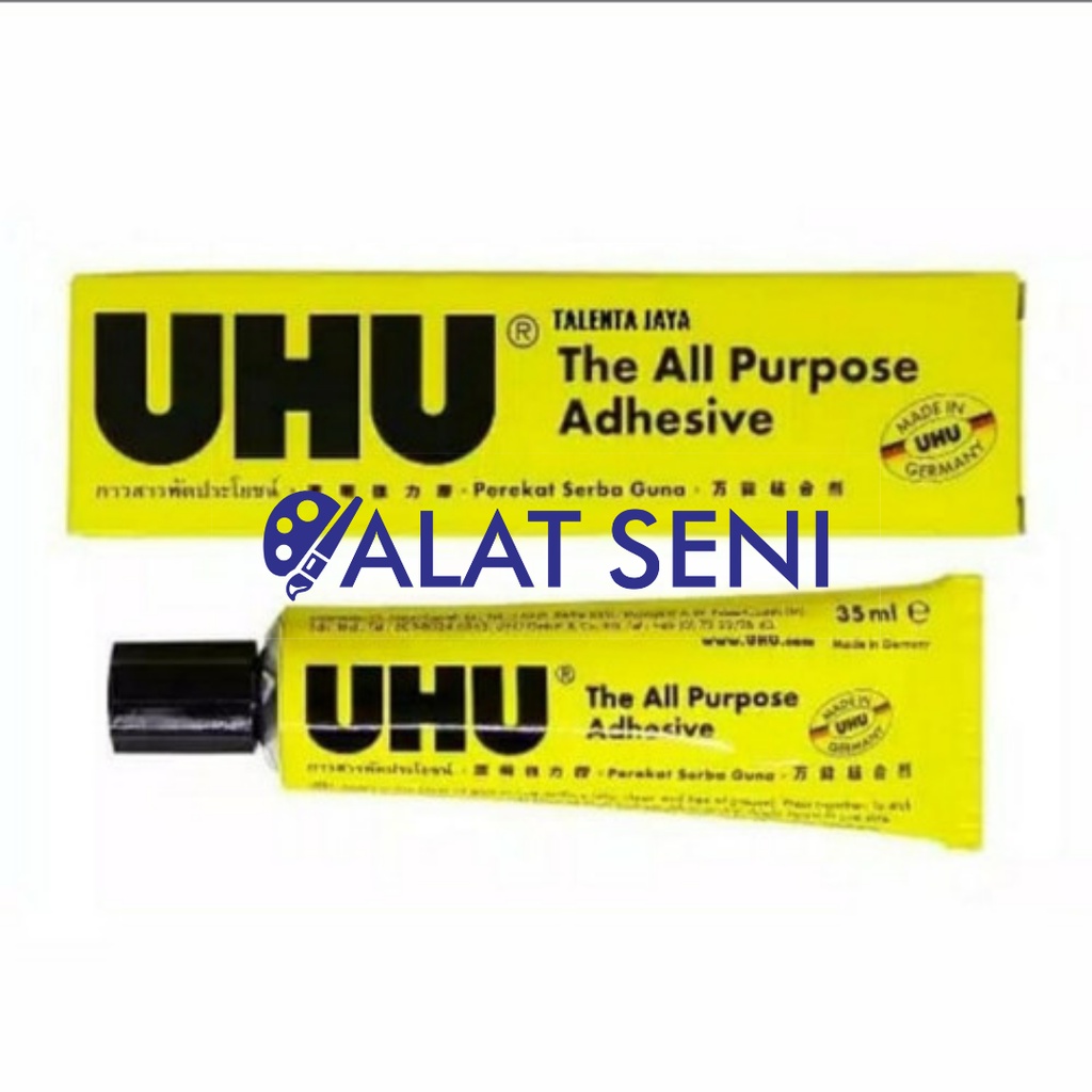 

Lem UHU Cair 35ML / Lem Uhu Cair / Lem Perekat / Lem Kertas