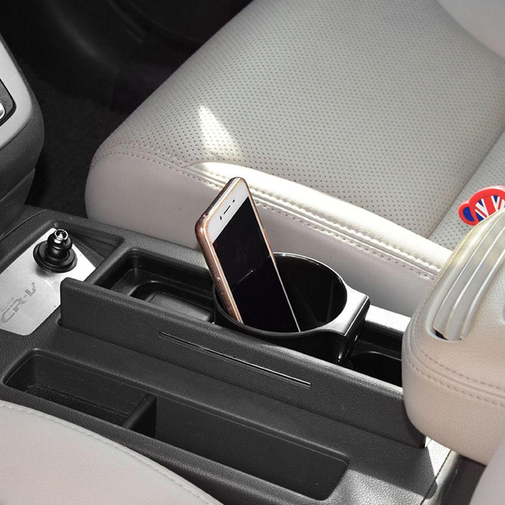Pineapple Car Storage Cup Bahan Plastik Multi Posisi Mounting Dengan Klip Outlet Udara Tempat Sampah Mini