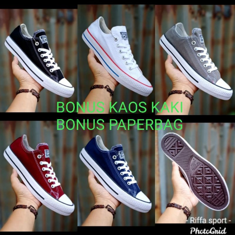 SEPATU SEKOLAH CONV3RSEEE CLASIC LOW/PENDEK PREMIUM MURAH