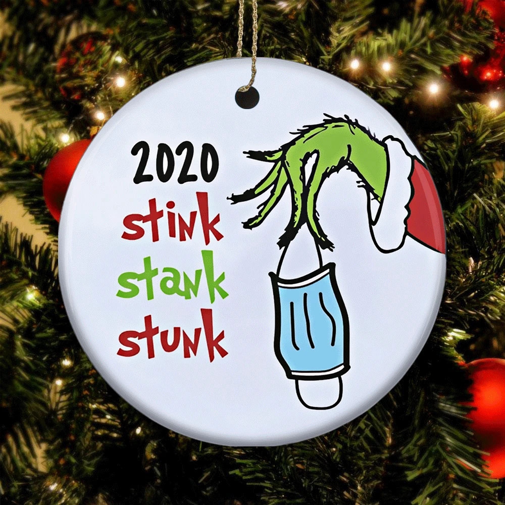 【TERSEDIA &amp; COD】2020 Ornamen Desain Santa Claus Untuk Digantung Pada Pohon Natal