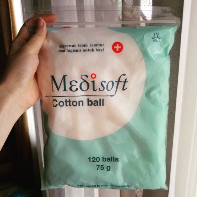 Medisoft cotton ball BARU SEGEL