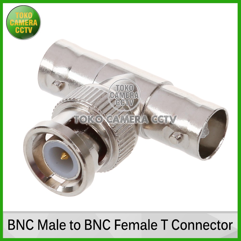 BNC SPLITTER T CONNECTOR COAXIAL SPLITTER