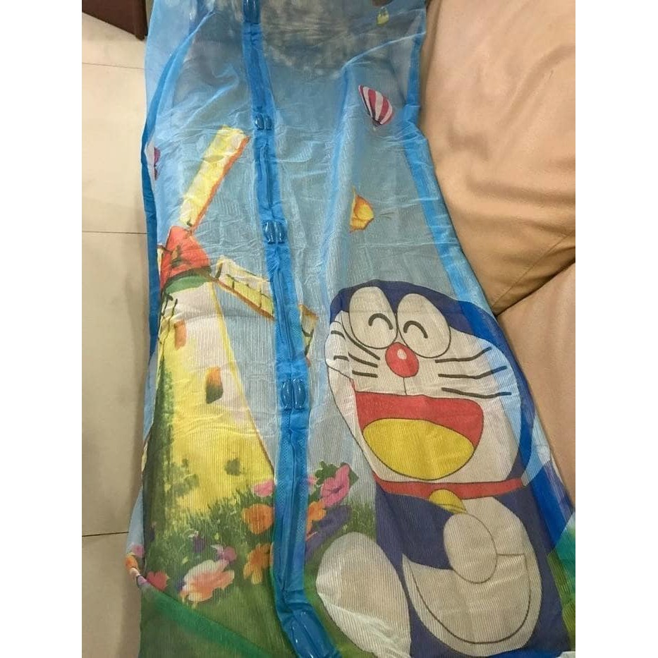  harga murahh  Tirai Pintu Magnet Motif Doraemon/ Tirai Magnet Anti Nyamuk Murah Lucu
