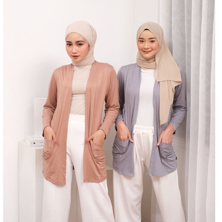 Cardigan Outerwear | Kardigan murah | Bahan Adem | Kaos Rayon Spandek | Melar