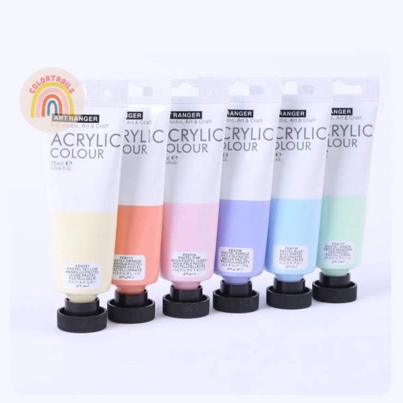 

Art Rangers Acrylic Paint Cat Akrilik Pastel Color 75ML