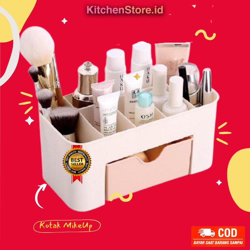 Rak Kosmetik Kotak Serbaguna Minimalis/Makeup Box Organizer