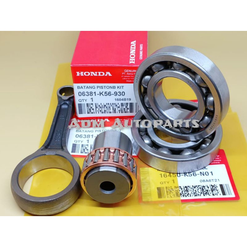 STANG SEHER K56+BEARING KRUK AS (STANG SEHER ORI+BEARING ORI NACHI) CB150R StreetFire  NEW LED(2015-