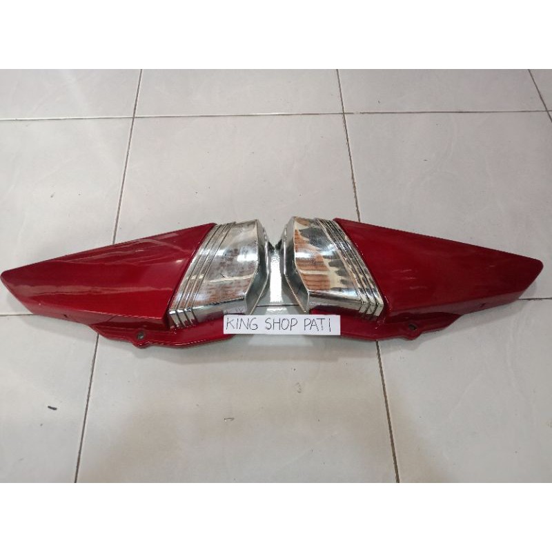 side cover tutup aki rx king merah original