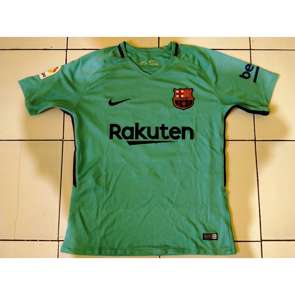 Jersey Barcelona/Barca Away 2017/2018 A. INIESTA KW Thailand Grade AAA