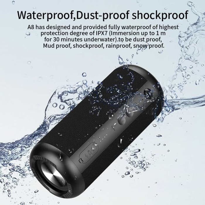 Xiaomi Mifa A8 Bluetooth Speaker Tws Deep Bass Ipx7 Waterproof