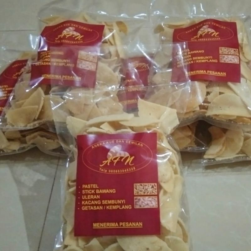 

Getasan/Kemplang Renyah Gurih Kemasan 250/500g