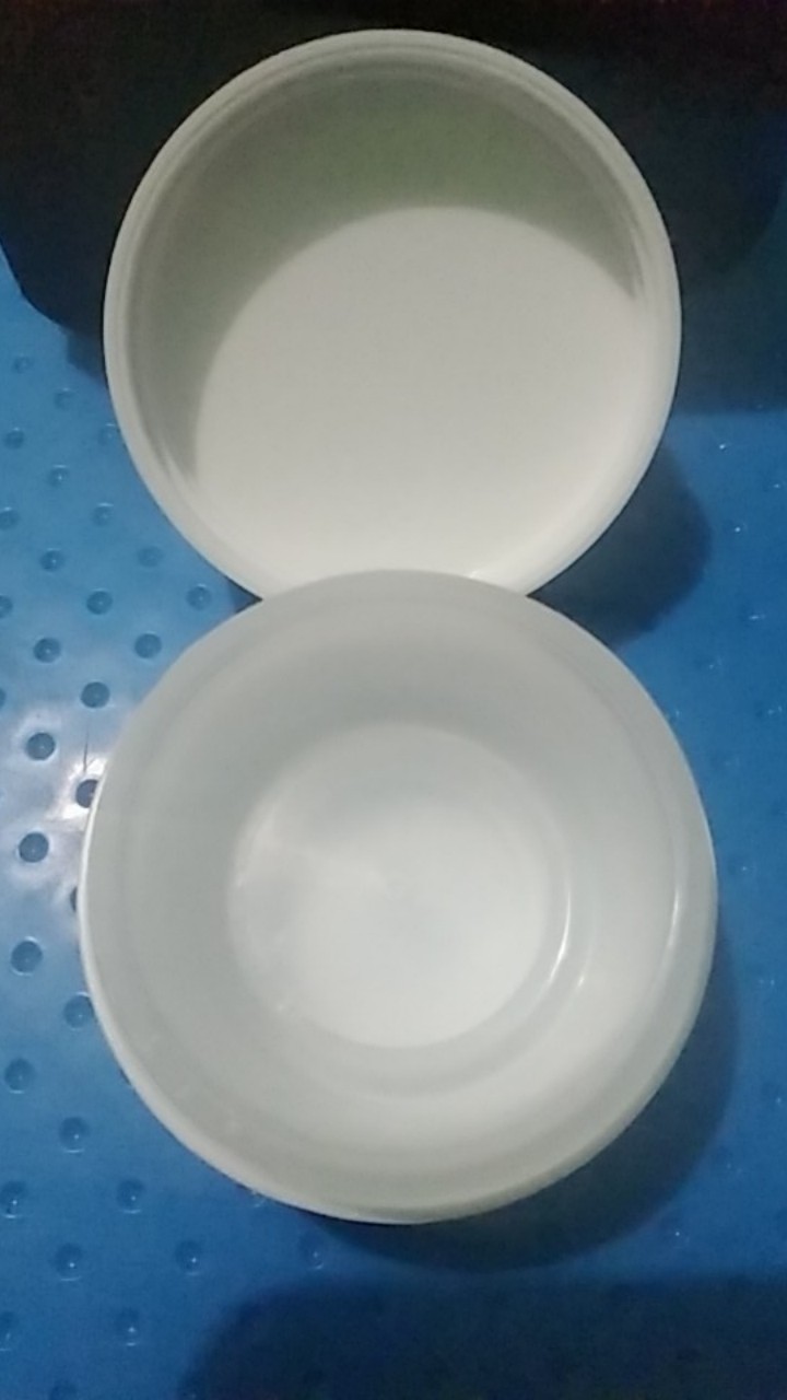 Pot Cream 30 Gr Putih List Silver (free Bubble Wrap)