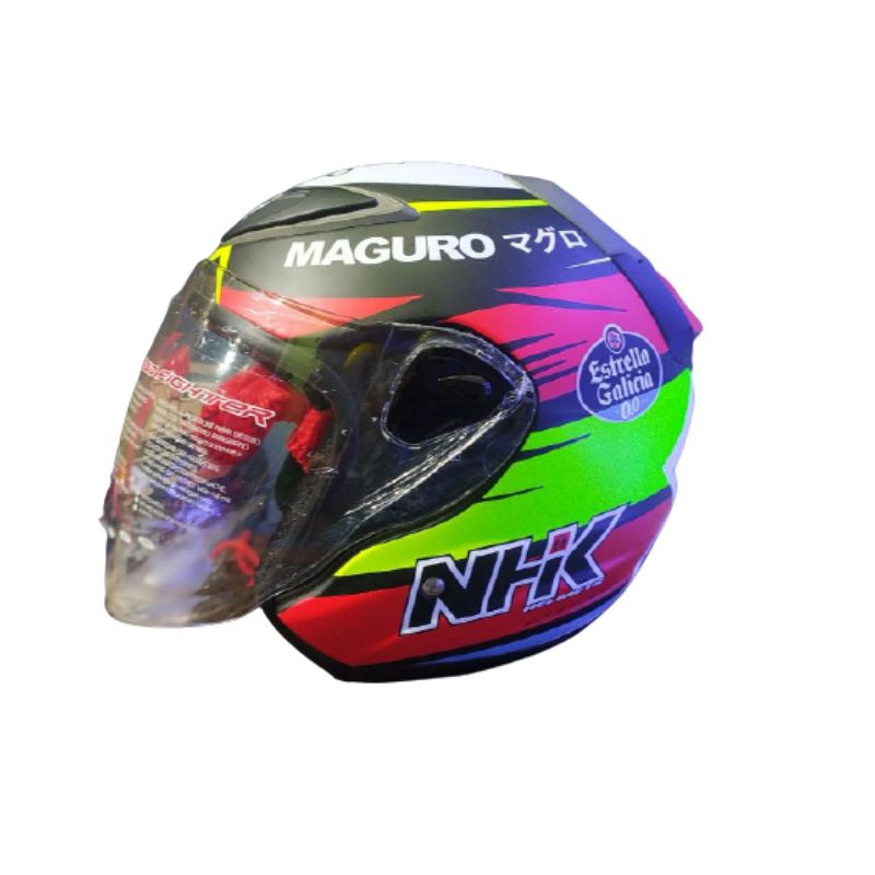 helm NHK marguro merah doff