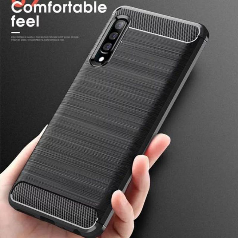 CASE VIVO Y12/ VIVO Y15 / VIVO Y17 SOFTCASE IPAKY CARBON