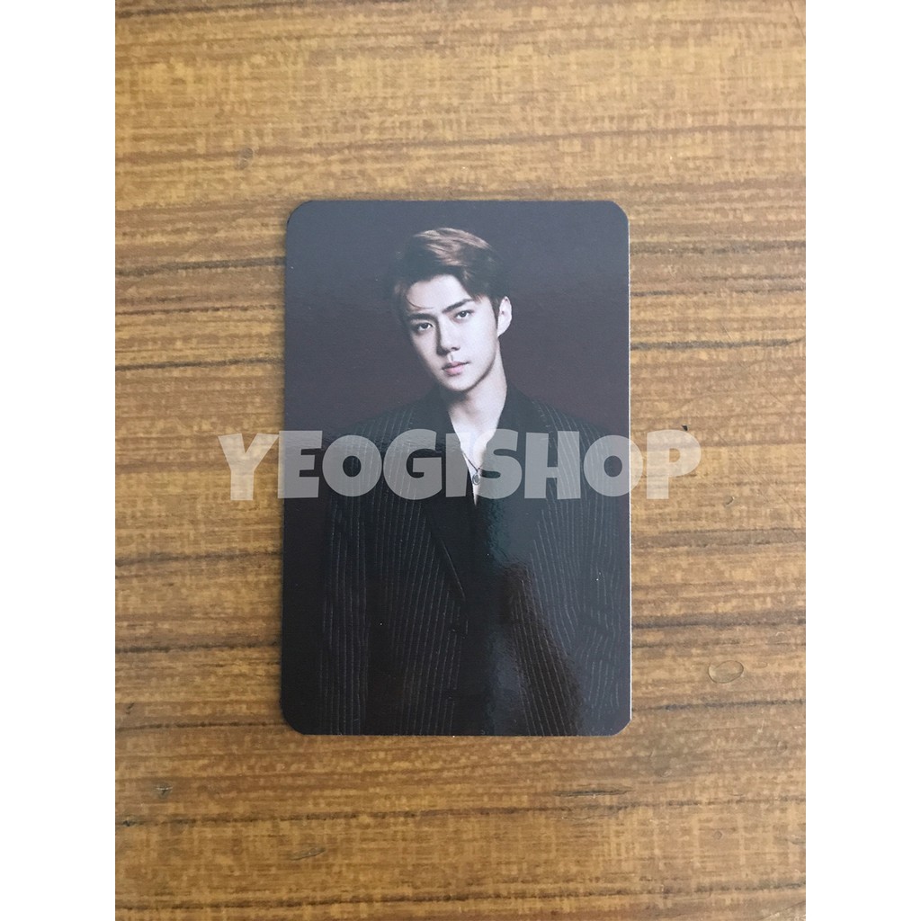 [SHARING GOODS] EXO Official Lightstick Ver. 3 - Sehun Photocard / PC