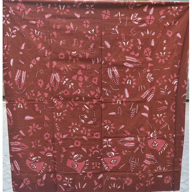 LAFYA BATIK kain batik tulis jogja coklat tua merah burung yogya yogyakarta