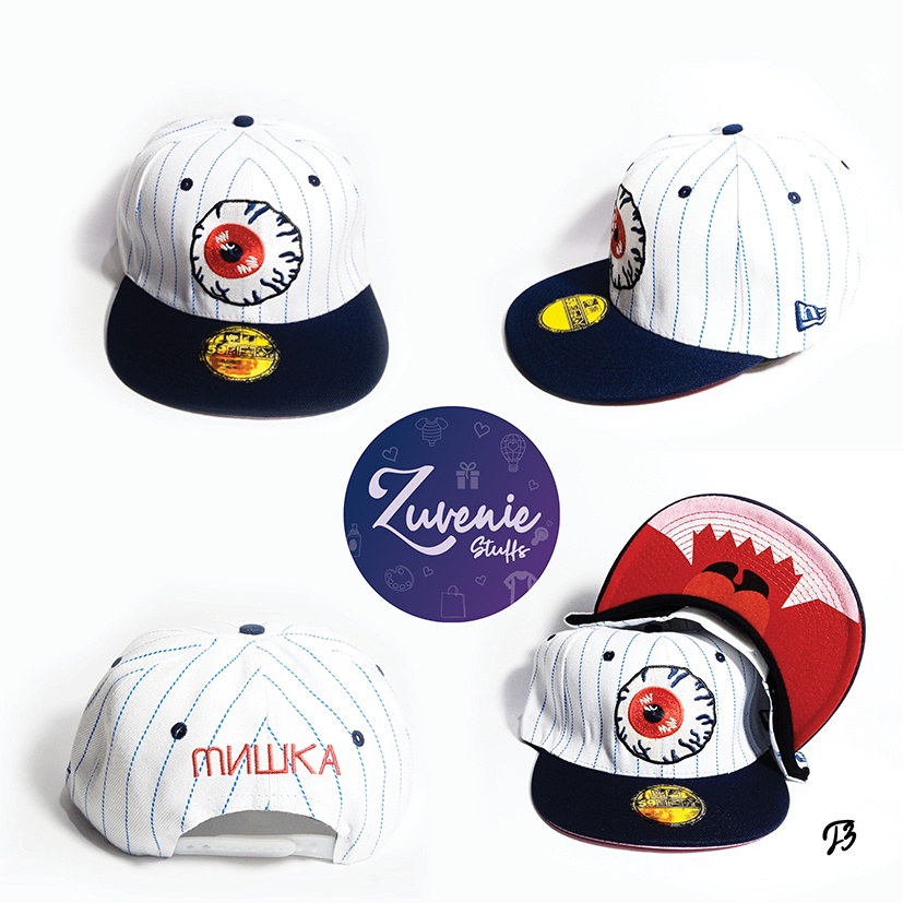 T3 - Topi Korea - Baseball Cap Mishka Keep Watch New Era