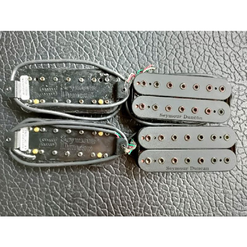 sepasang Seymour Duncan Omega 7  strings pickup guitar elektrik set promo harga spul gitar elektrik