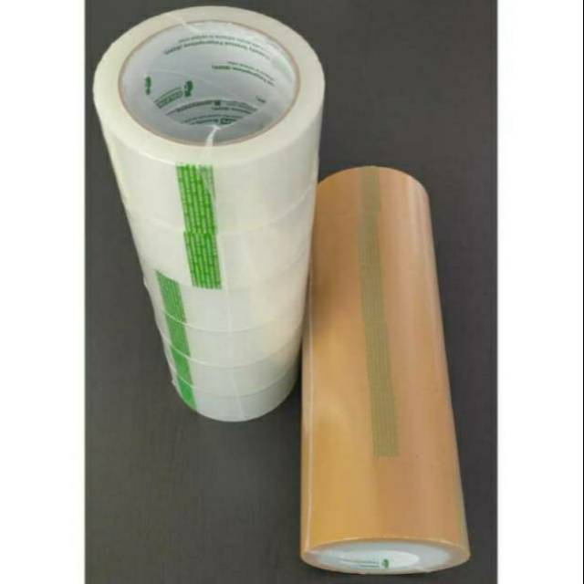 

Lakban / Solasi / Selotip GOLD TAPE 2" (2 inch) Transparan & Coklat