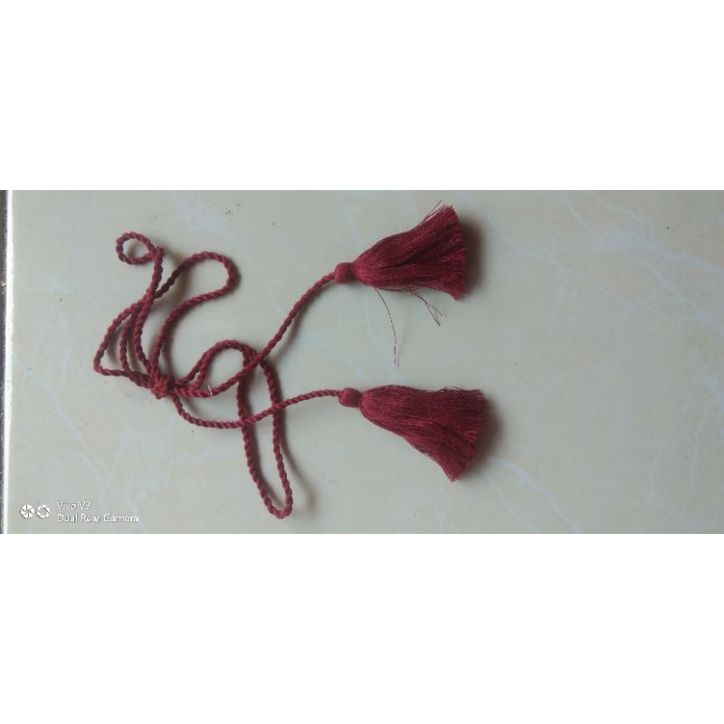 tassel/rumbai aksesoris baju (harga grosir chat penjual)