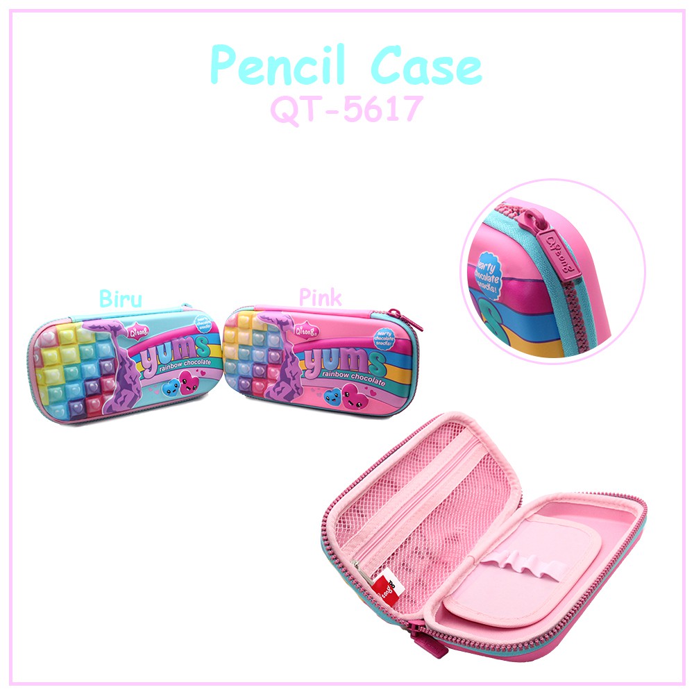

Kotak Pensil anak + kotak pensil smiggle + pencil case QT 5617