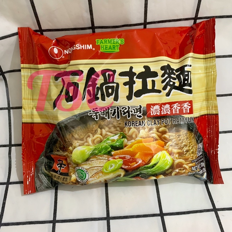 

Nongshim Korean Clay Pot Ramyun / Nong shim / Clay Pot / Ramen / Mie Instant / Noodle