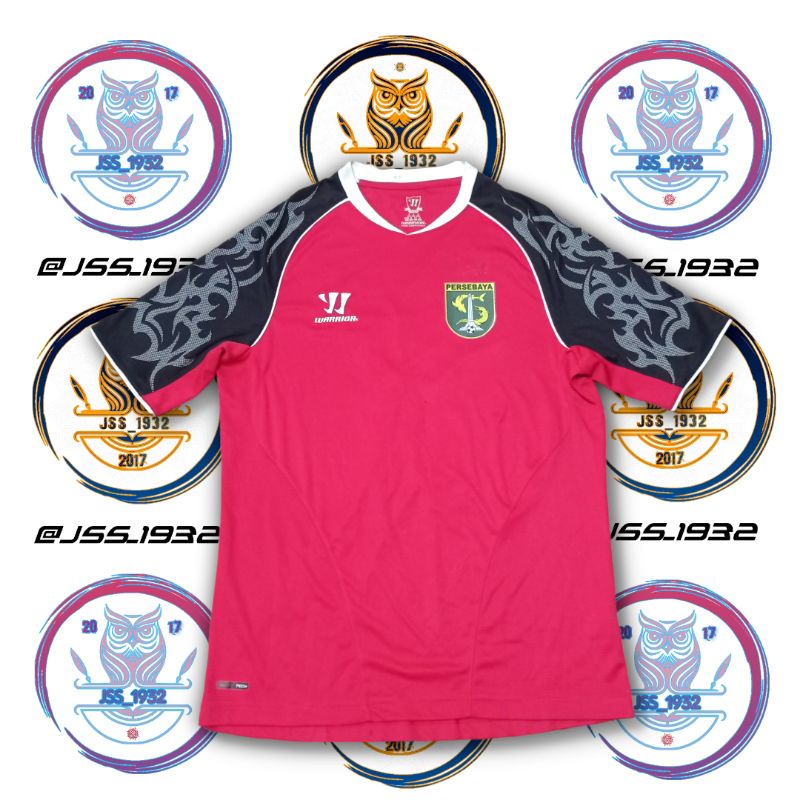 Jersey Bola PERSEBAYA SURABAYA Away Fantasy Kit USTON NAWAWI 9 ORIGINAL WARRIOR Second Bekas Used Pr