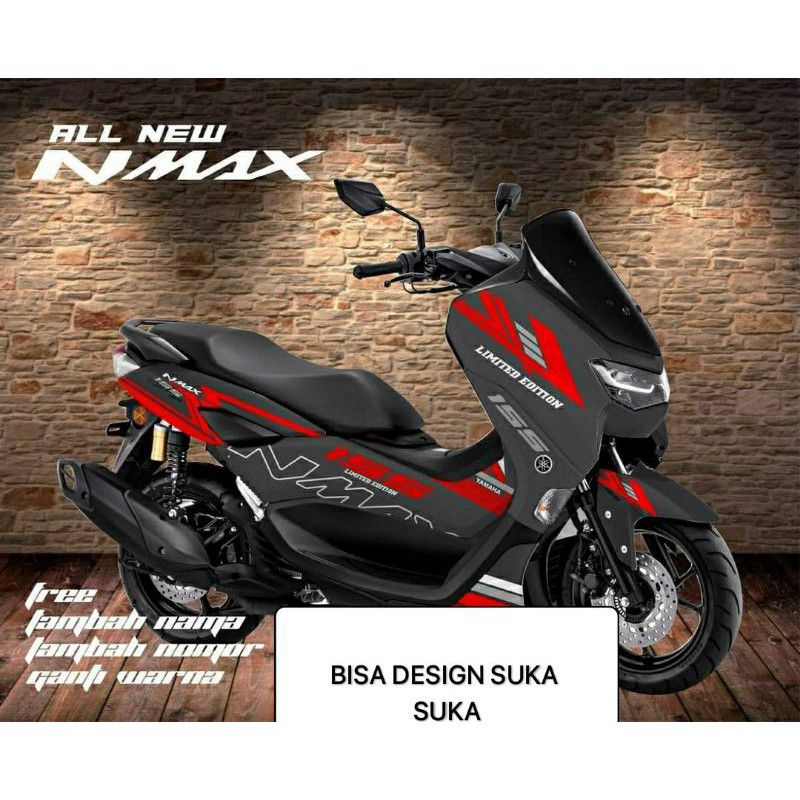 sticker decal variasi Yamaha nmax lama/old full body striping dekal variasi nmax