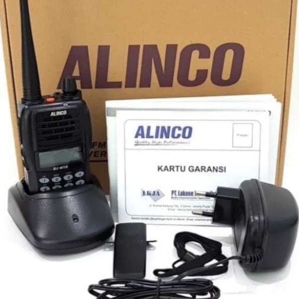 HT ALINCO DJ-W10 radio Alinco DJ W10 VHF  Handie Talkie DJW10 murah