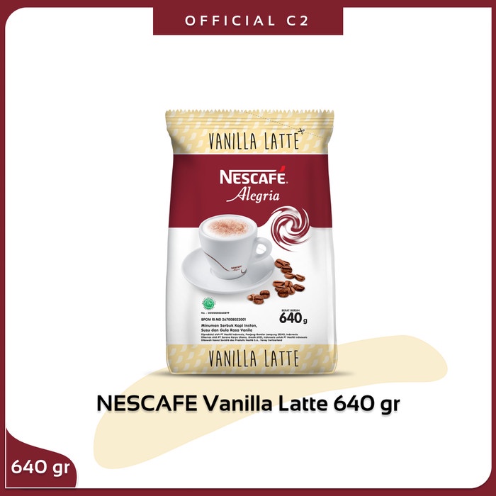 

NESCAFE Vanilla Latte 640gr