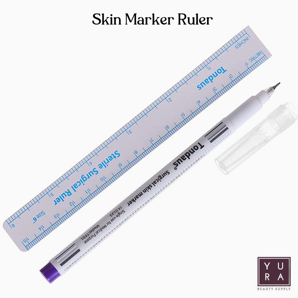 Tondaus Surgical Skin Marker Pen Sulam Alis WATERPROOF (0,5mm)