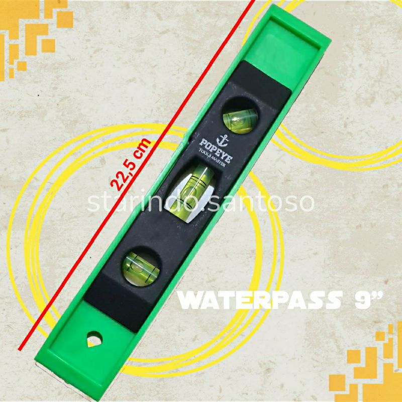 WATERPASS MAGNET 60cm 24 inci 45cm 18 inci alat ukur tukang pengukur permukaan rata