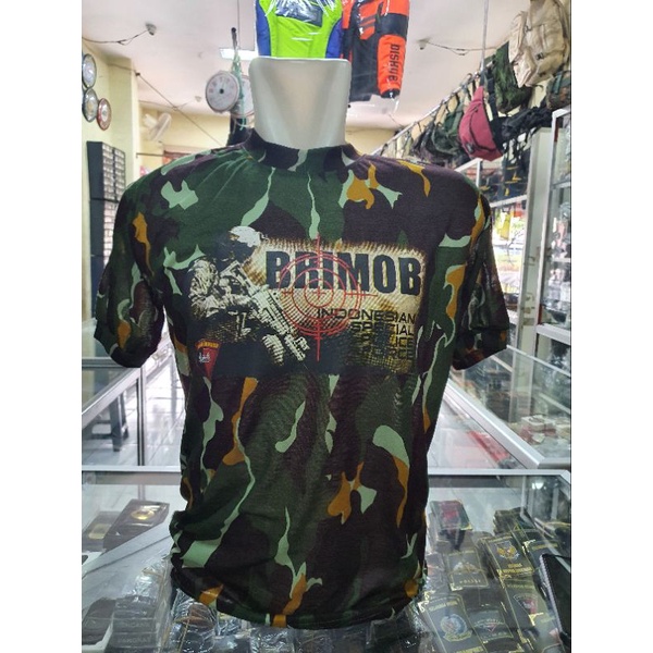 kaos loreng BRIMOB Besar| kaos oblong loreng BRIMOB   | kaos dalam loreng BRIMOB