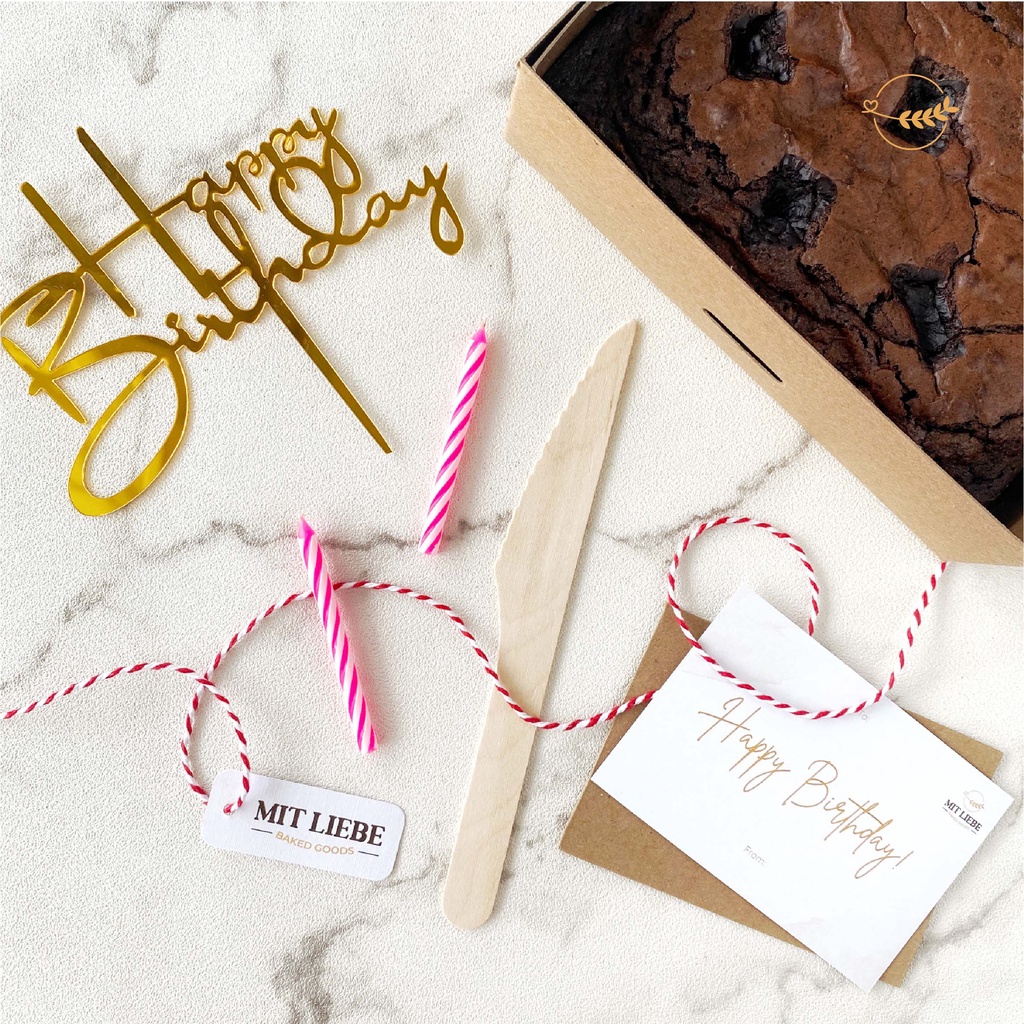 

Mit Liebe Birthday Package - Additional Topper
