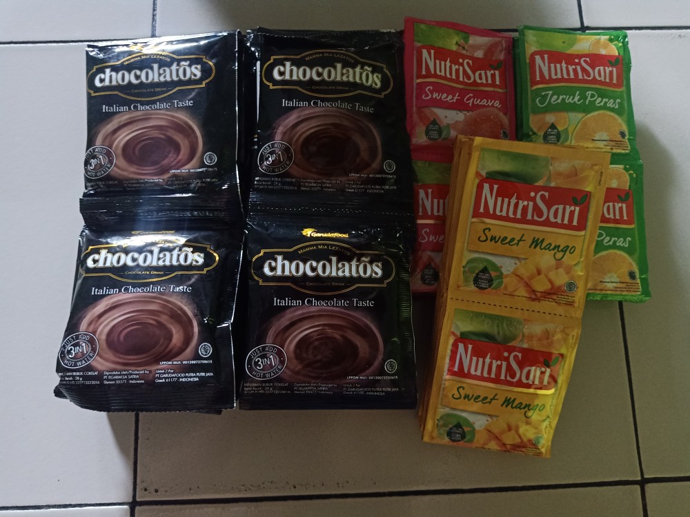 Chocolatos Chocolate Drink - Netto 10 Bks X 26 Gr Murah Meriah