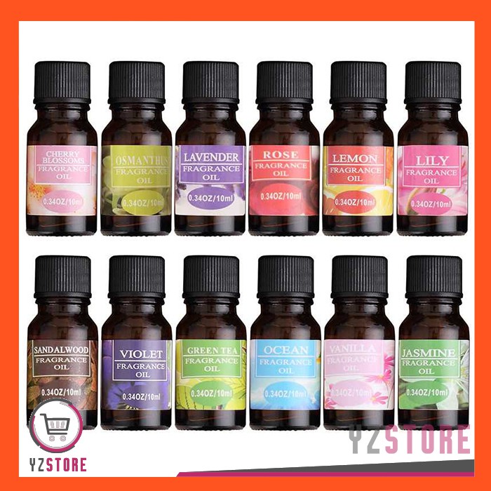 Essential Oil Aroma Terapi Aromatherapy Pengharum Ruangan Pure Diffuser 10ml YZ68