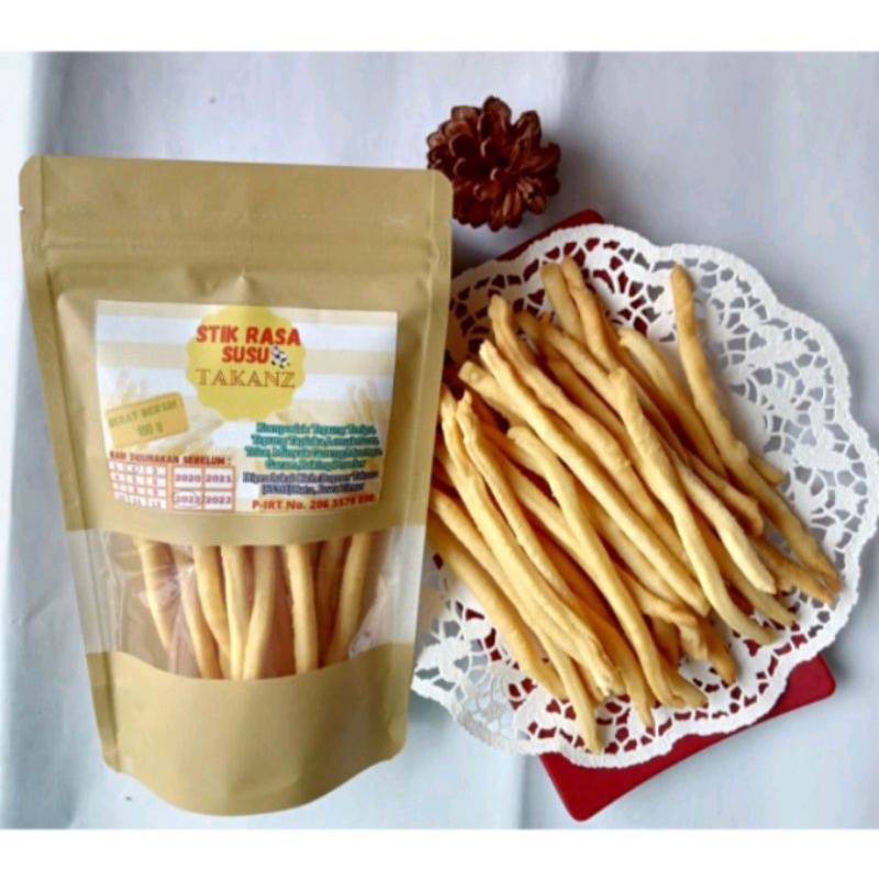 

Stik Susu kemasan 100gr, Gurih Enak