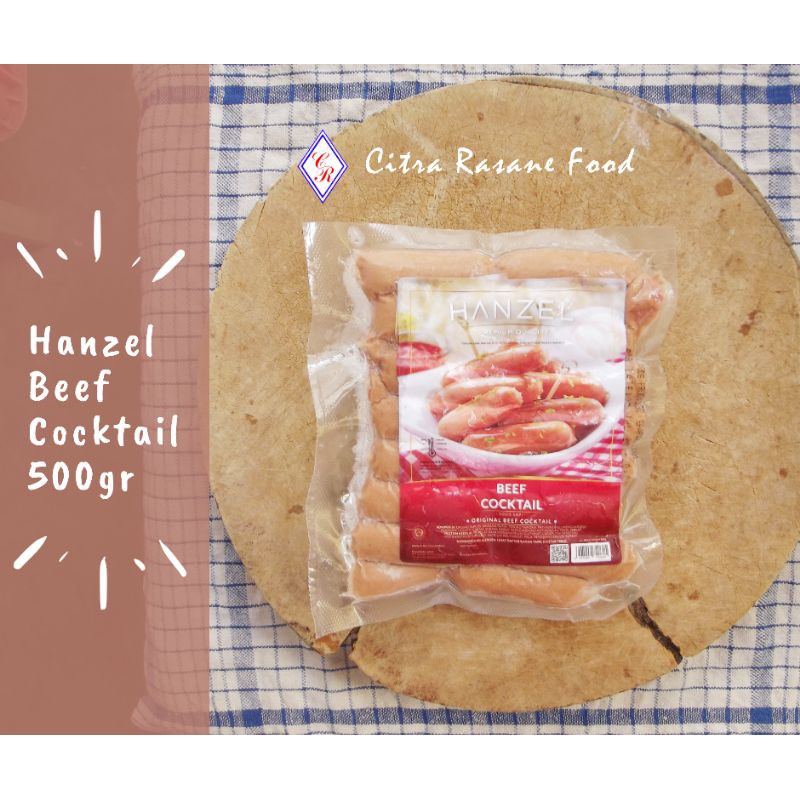 Hanzel Beef Cocktail / Sosis Sapi Premium 500gr