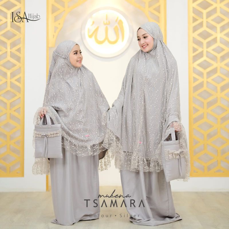 Mukena Tsamara anak & mom by isa hijab