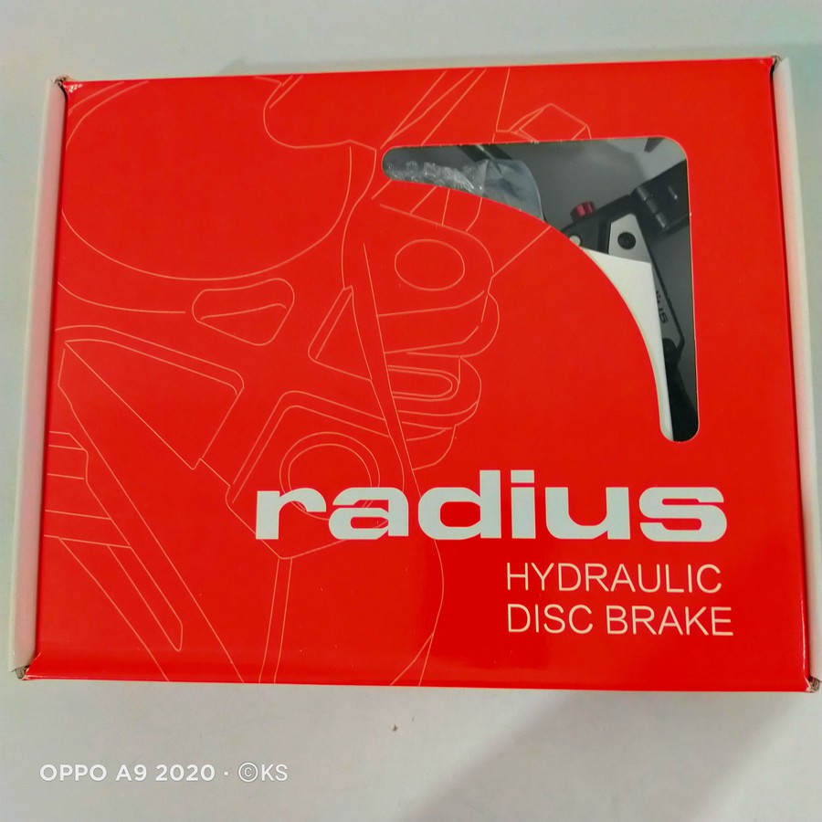 Brakeset Radius Rem Hidrolik + Rotor 6 Bolt