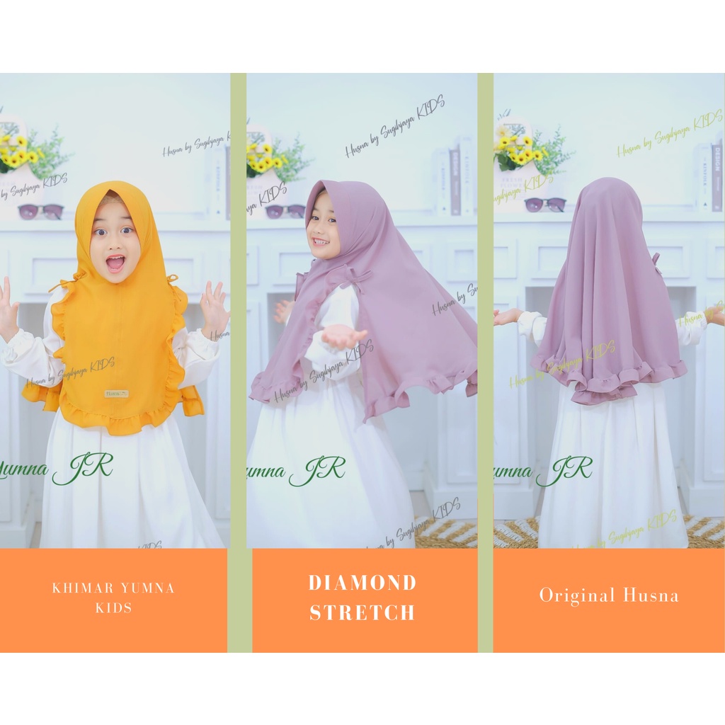 Hijab Anak Yumna Kids Ori Husna – Husna >>> top1shop >>> shopee.co.id