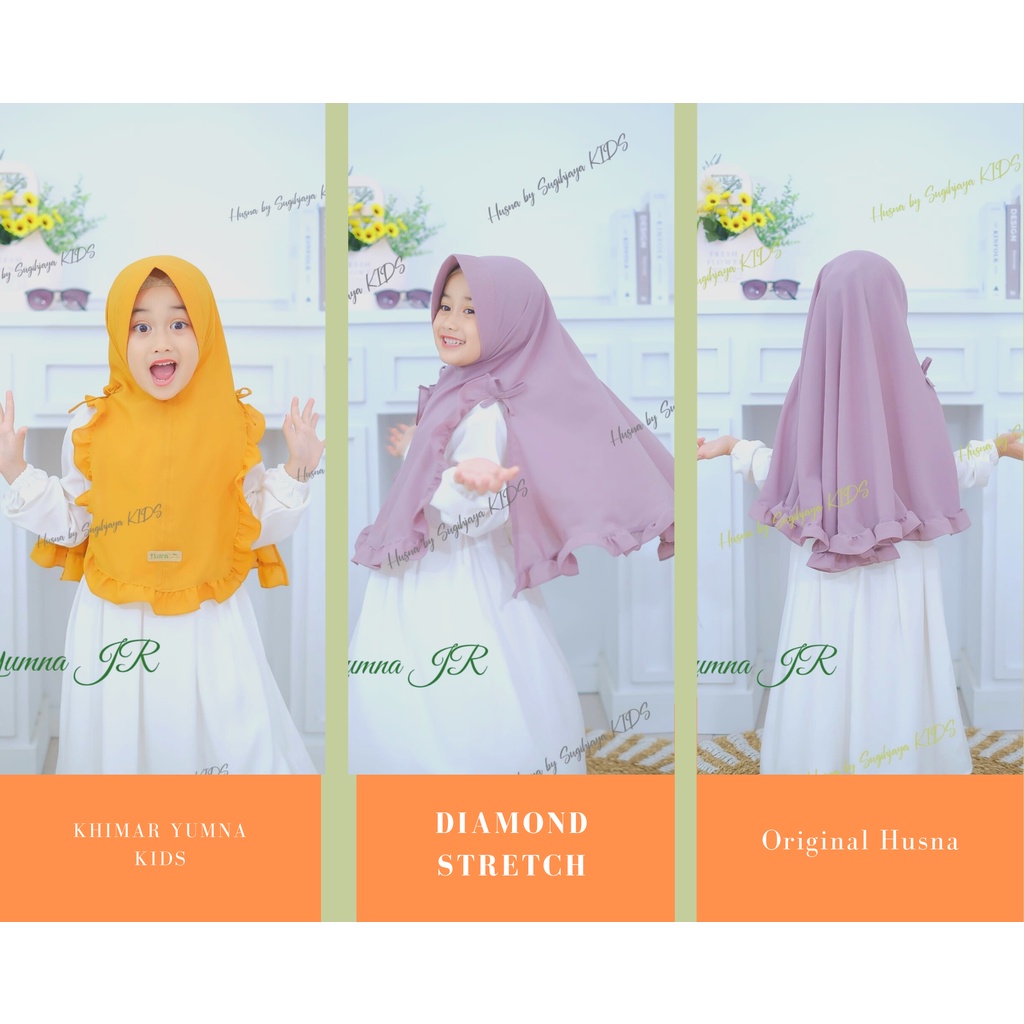 Hijab Anak Yumna Kids Ori Husna