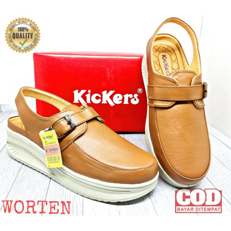 Sepatu wedges kickers Kode Sl-E77