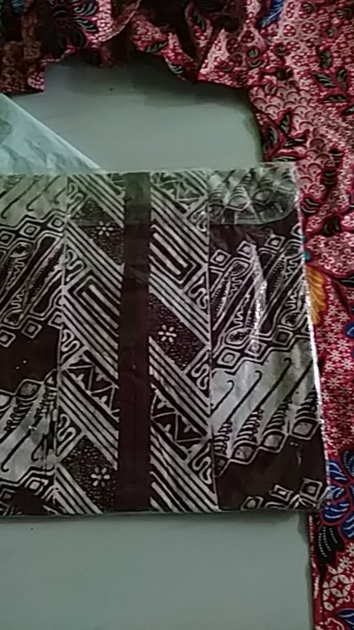 Atasan Seragam Baju Tunik Batik Cap Kerja Hangout Nikahan Kuliah Wanita Dewasa Remaja Modern Trendy