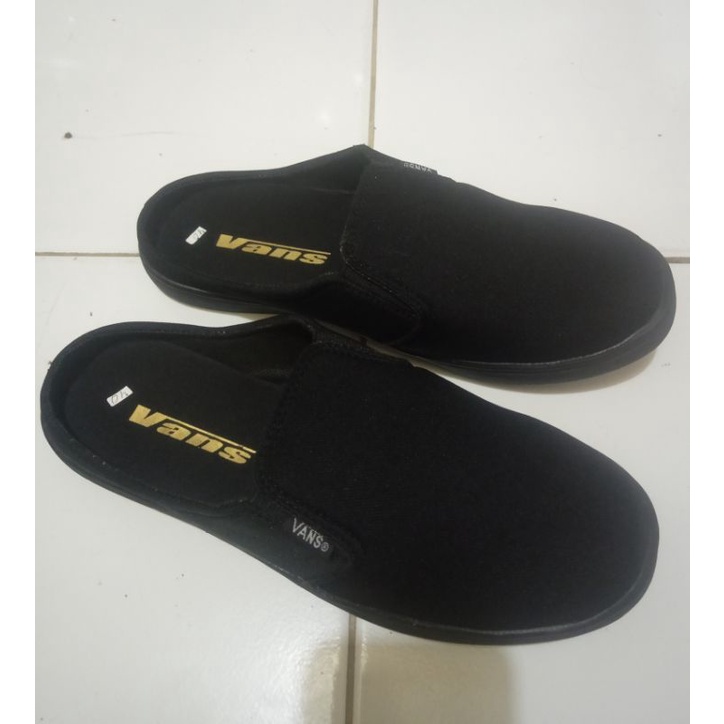 Sepatu selop pria sepatu sandal bustong cowok sepatu santai slop pria