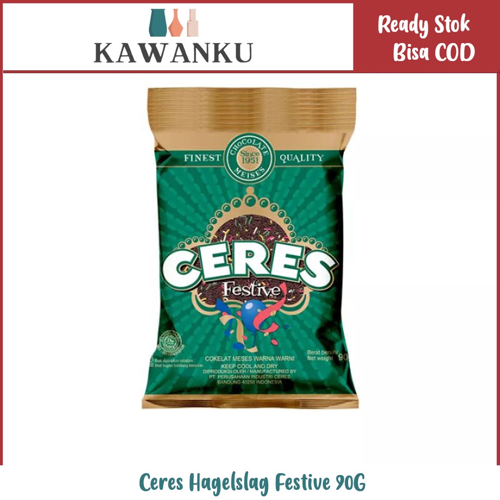 

Ceres Hagelslag Festive 90G