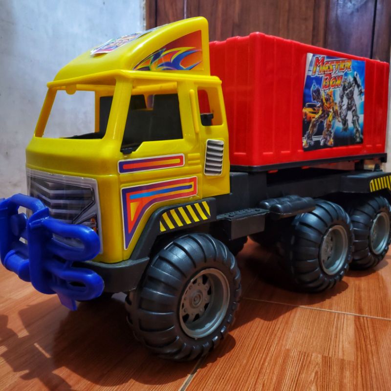 Jual Mainan Mobil Truk Container Truck Master Box Jumbo | Shopee Indonesia