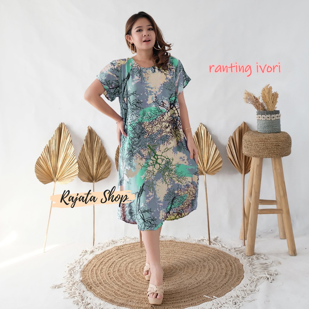 Daster Bali Dress Bali-DST RANTING IVORY