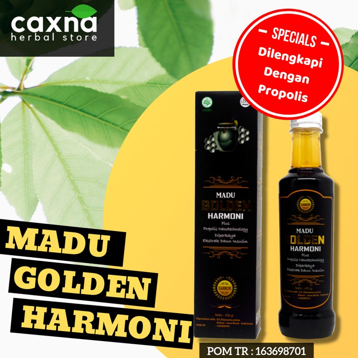 

Madu Hitam Pahit Plus Propolis Nano dan Ekstrak Daun Insulin - 470gr